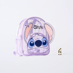 Zara Lilo&Stitch Disney Vinyl Backpack